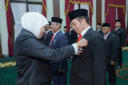 Gubernur Khofifah Serukan Kualitas Pendidikan  untuk Wujudkan Indonesia Maju dan Generasi Emas 2045