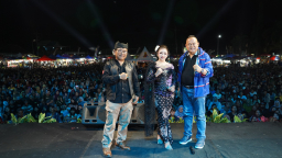 Gebyar Campursari Mayangkara Niken Salindry di Banyuwangi: Dokter Agung Sukses Berdayakan UMKM Lokal