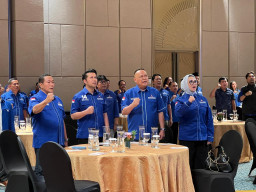 DPD Demokrat Jatim Halal Bihalal, Emil Dardak Tekankan Soliditas Hadapi Dinamika Politik