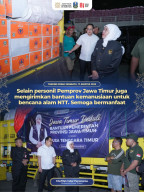 Gempa M7,7 Guncang NTT, Gubernur Khofifah Pastikan Jawa Timur Hadir dengan Dukungan Kemanusiaan