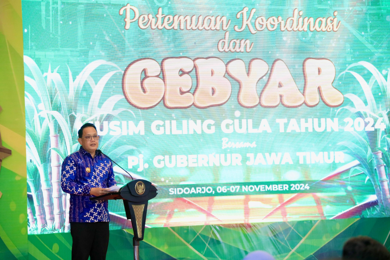 Jawa Timur Berkontribusi 50 Persen Produksi Gula Kristal Putih Secara Nasional