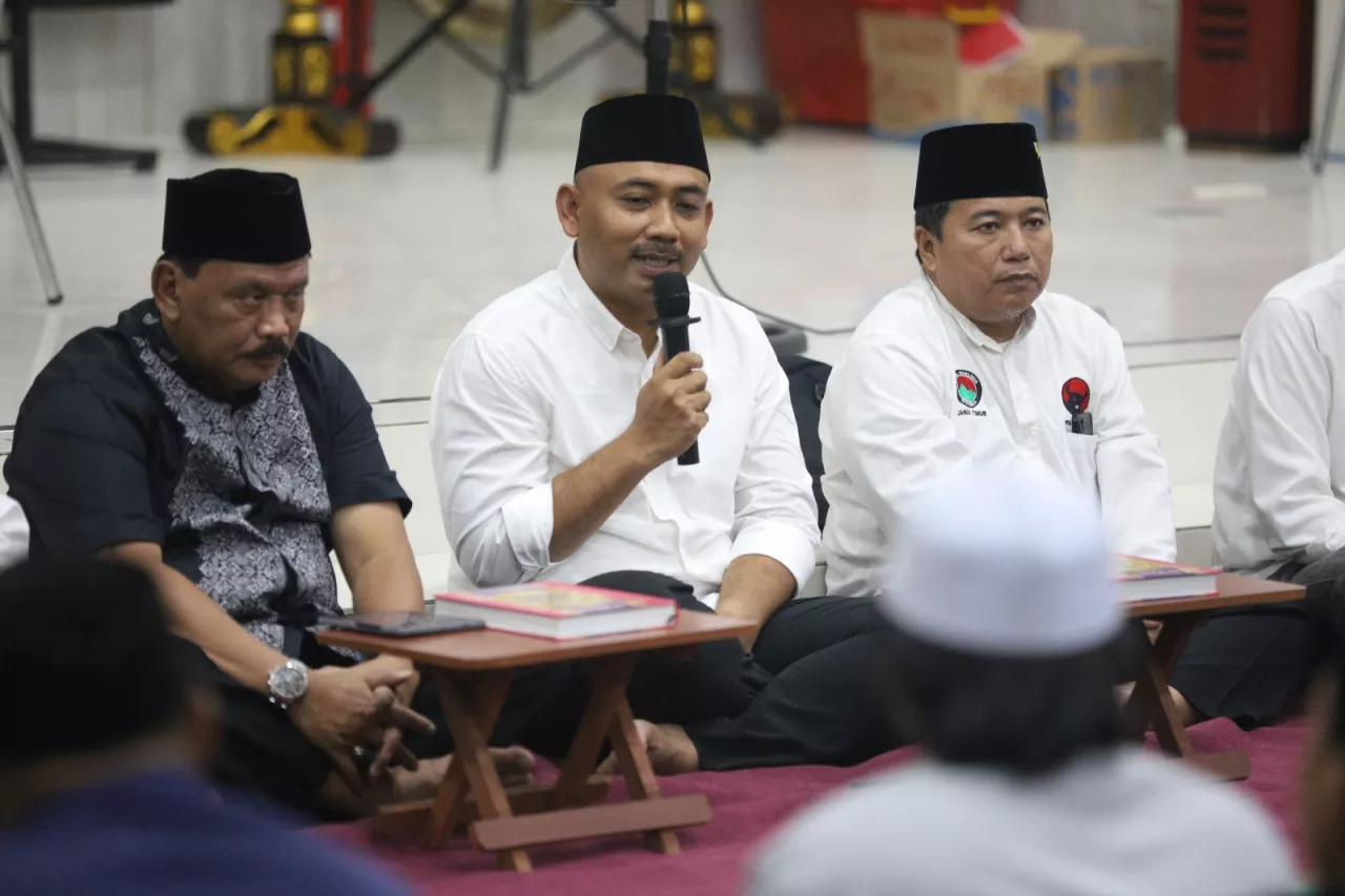 Isi Tausiyah di DPD PDIP Jatim, Bupati Ony Beber 3 Esensi Bulan Ramadan