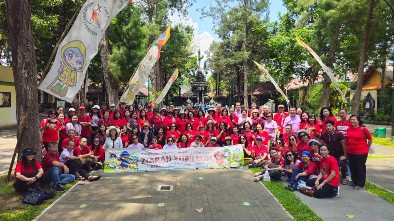 Pererat Iman dan Persaudaraan Alumni, Alumni SMAK St. Louis 1 Gelar Ziarah Jubelium 2025