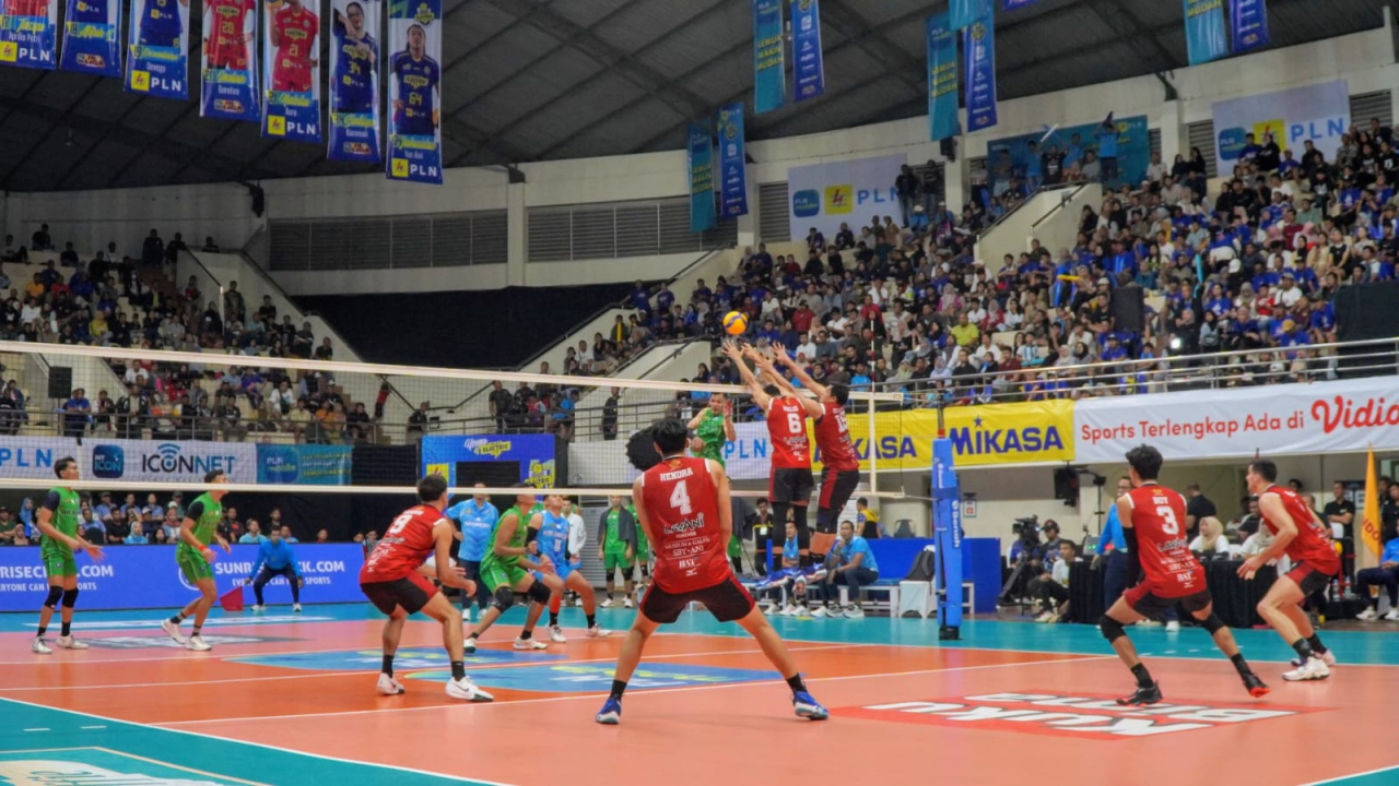 Jakarta Lavani Livin Transmedia juara putaran pertama Palembang Bank Sumsel Babel/ist