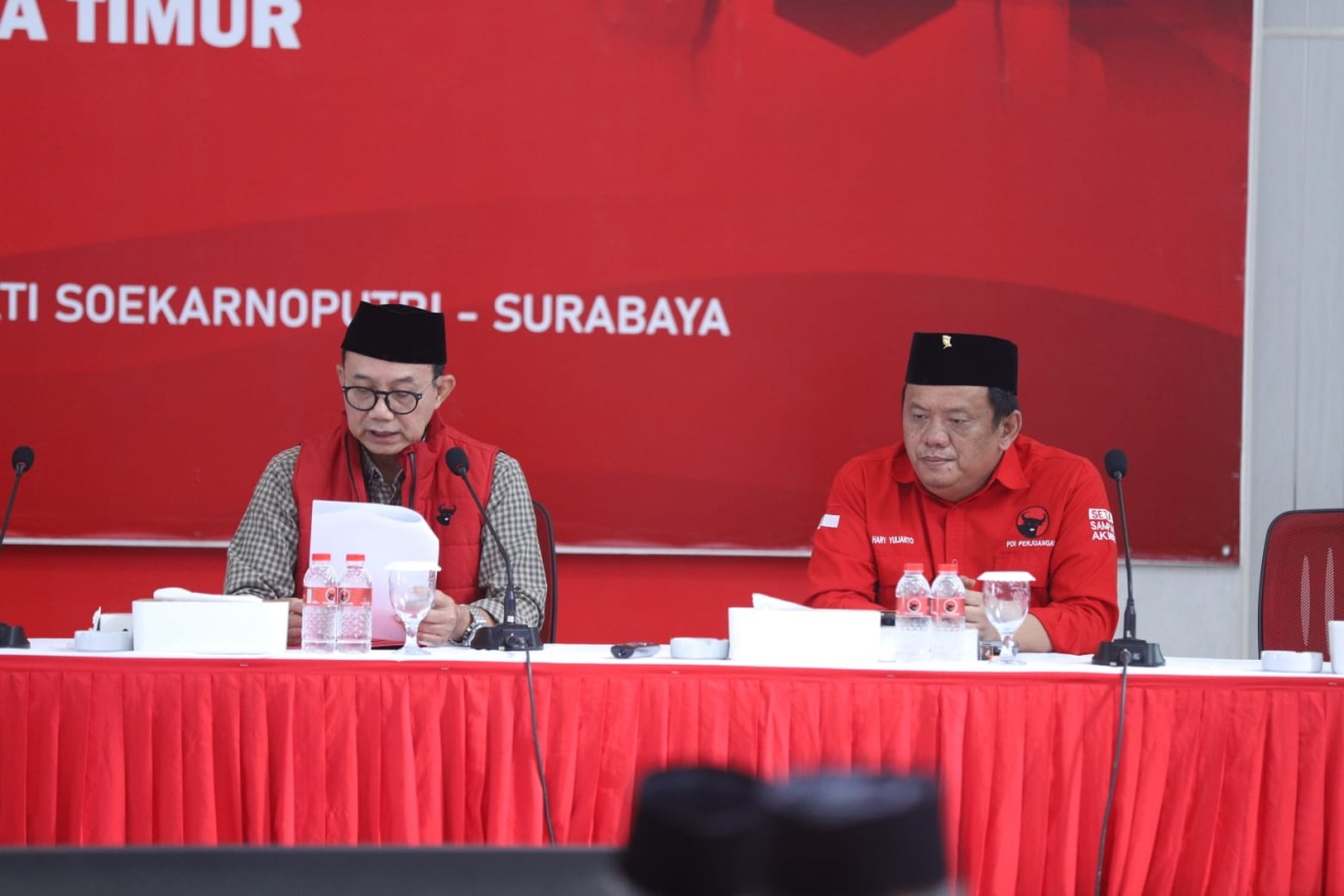 DPP Tunjuk Hari Yulianto Jabat Plt Ketua DPC PDI Perjuangan Kabupaten Sidoarjo