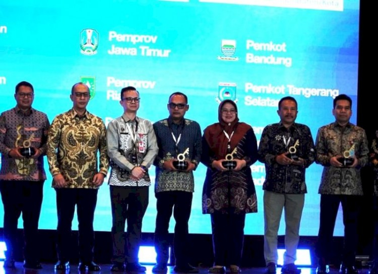 Pemprov Jatim Raih Be Award 2025 dari BSSN RI, Jadi Daerah dengan Pemanfaatan TTE Terbesar