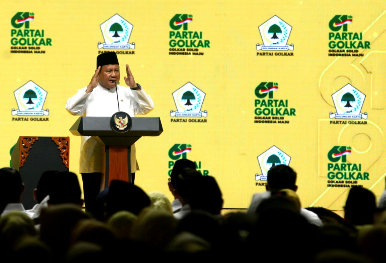 Kunci Golkar Raih Lebih dari 102 Kursi Ada pada Restu Koalisi Prabowo
