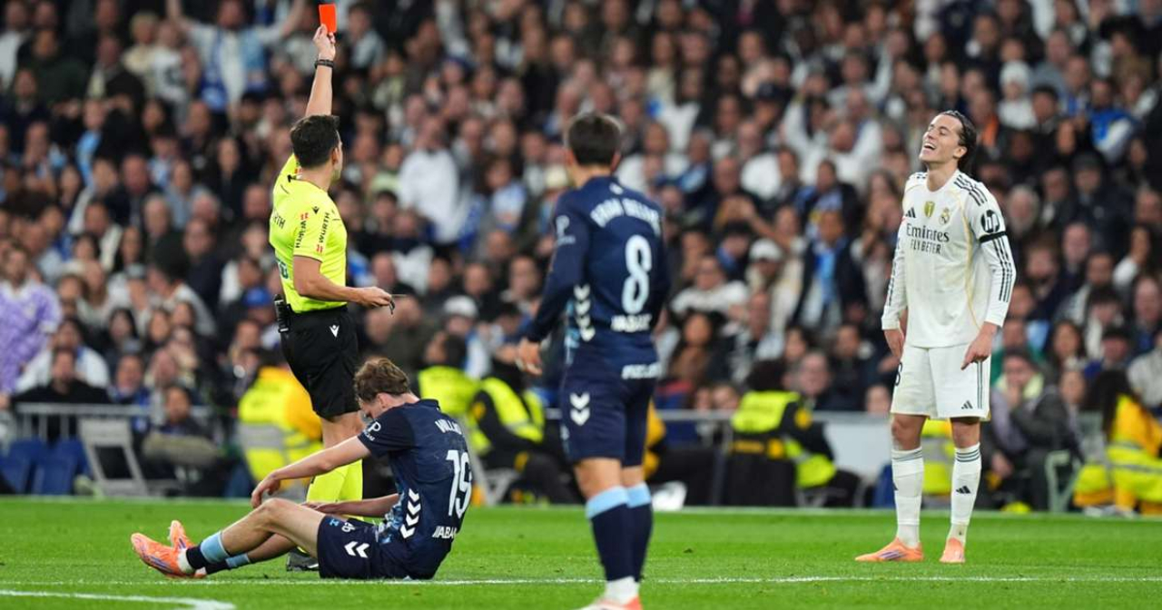 Dua Kartu Merah Real Madrid di Tengah Pesta Gol Barcelona!