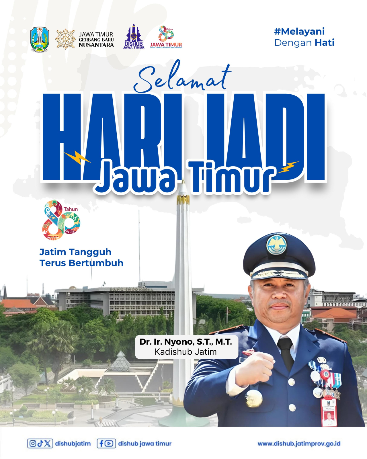 Kadishub Jatim Hari Jadi Jawa Timur